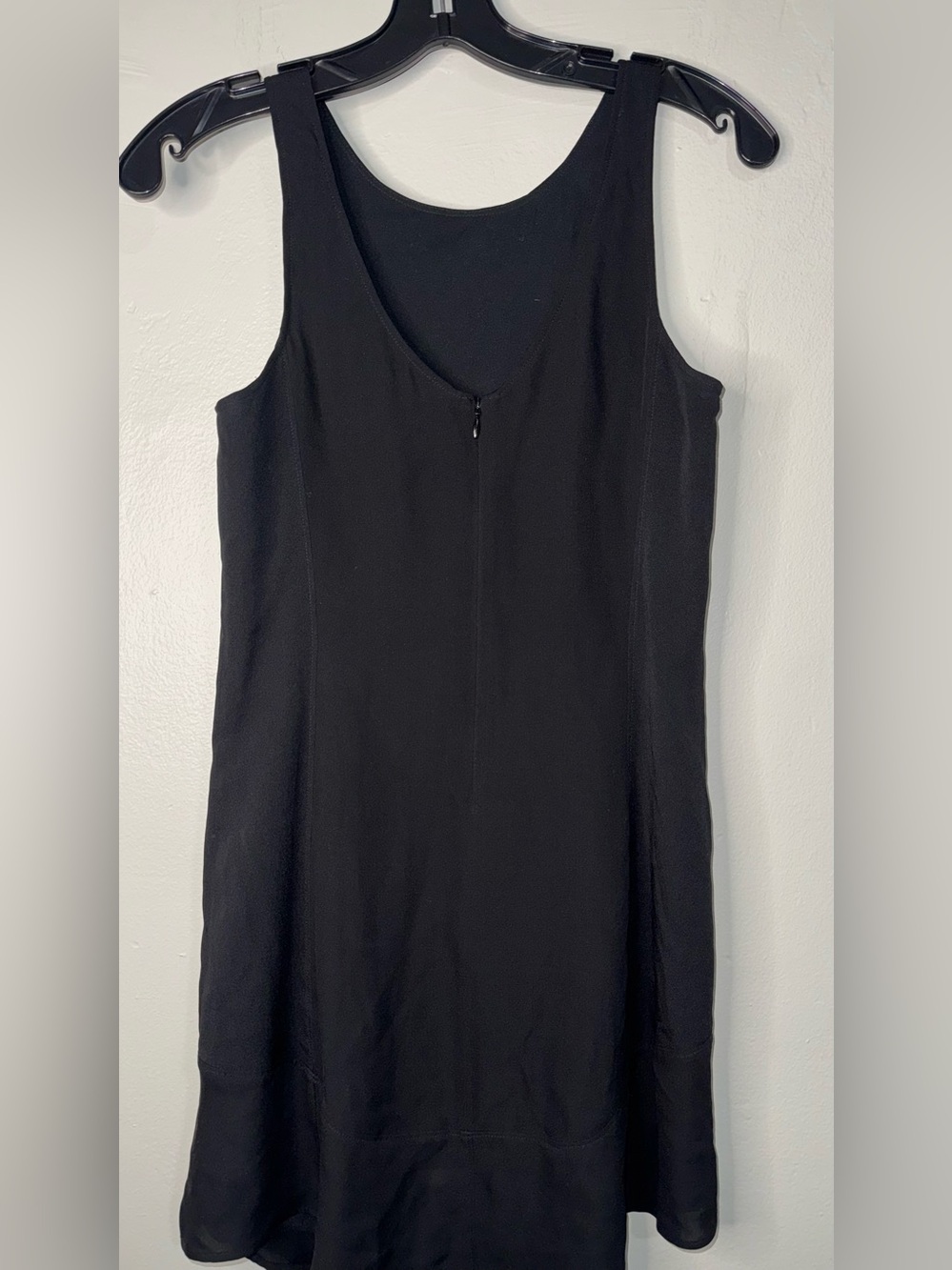 Theory Black Sleeveless Midi Shift Dress - Picture 5 of 13